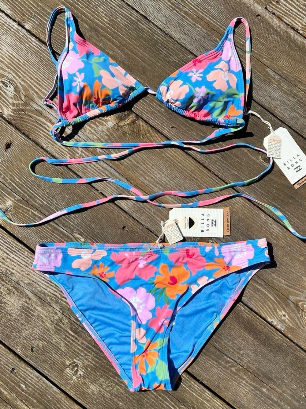Billabong Triangle Bikini Summer Field Set